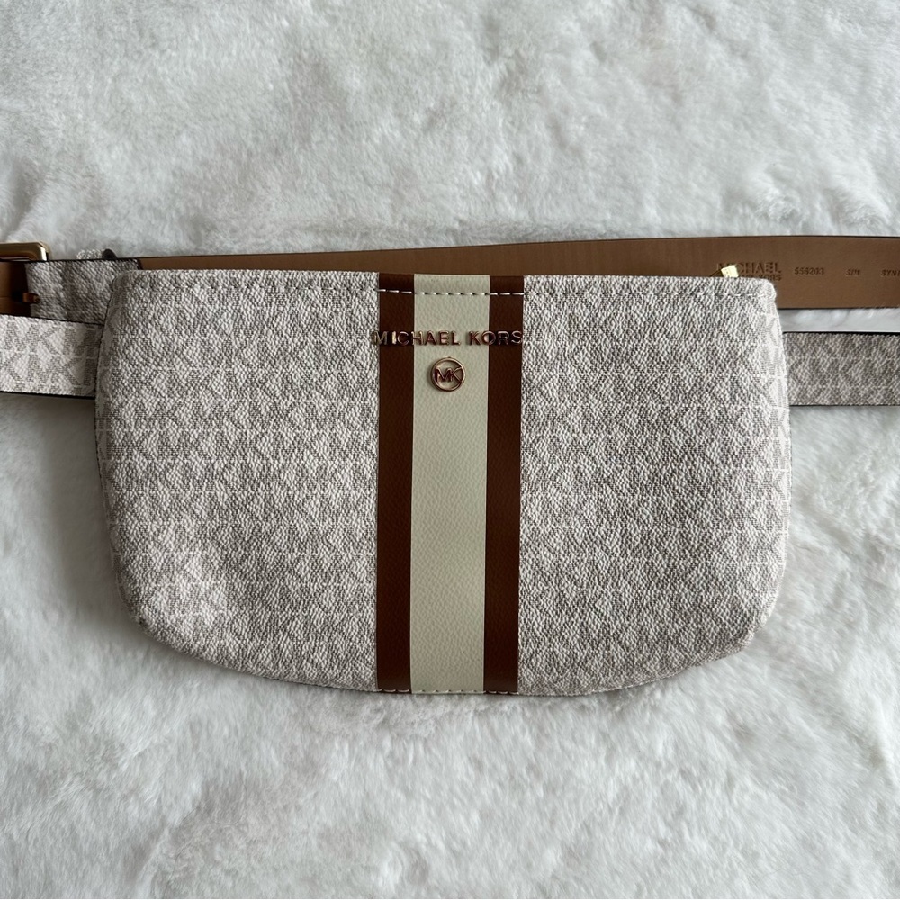 Michael Kors Logo Belt Bag Size S/M - Picture 2 of 11